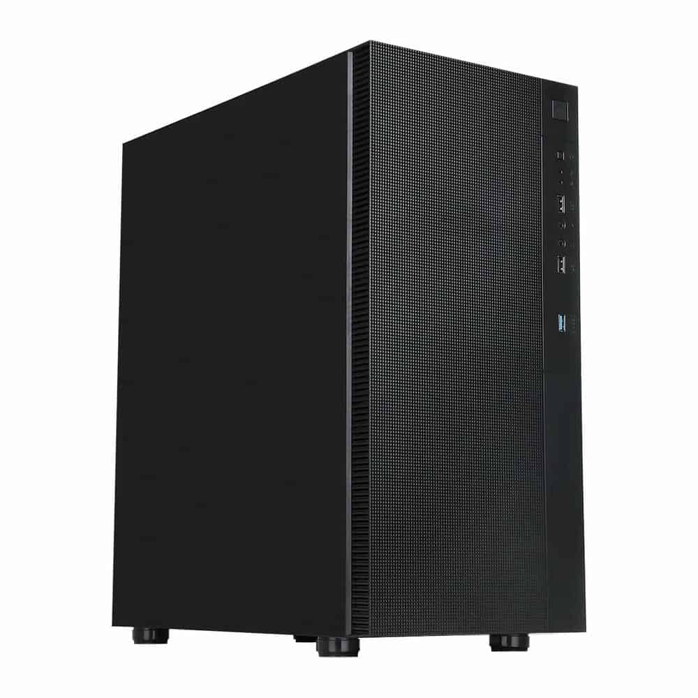 CiT Silent ES Black Mid-Tower ATX Case